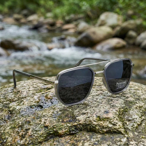 RetroEdge Polarized Vintage Sunglasses