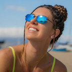 AeroFit RX052 Rimless Polarized Sunglasses | UV400