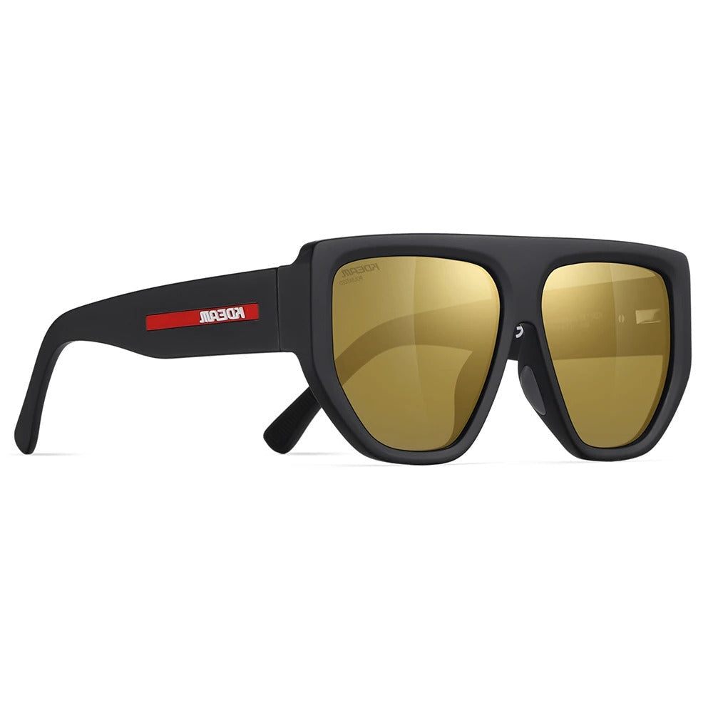 Vintage Oversized TR90 Polarized Sunglasses