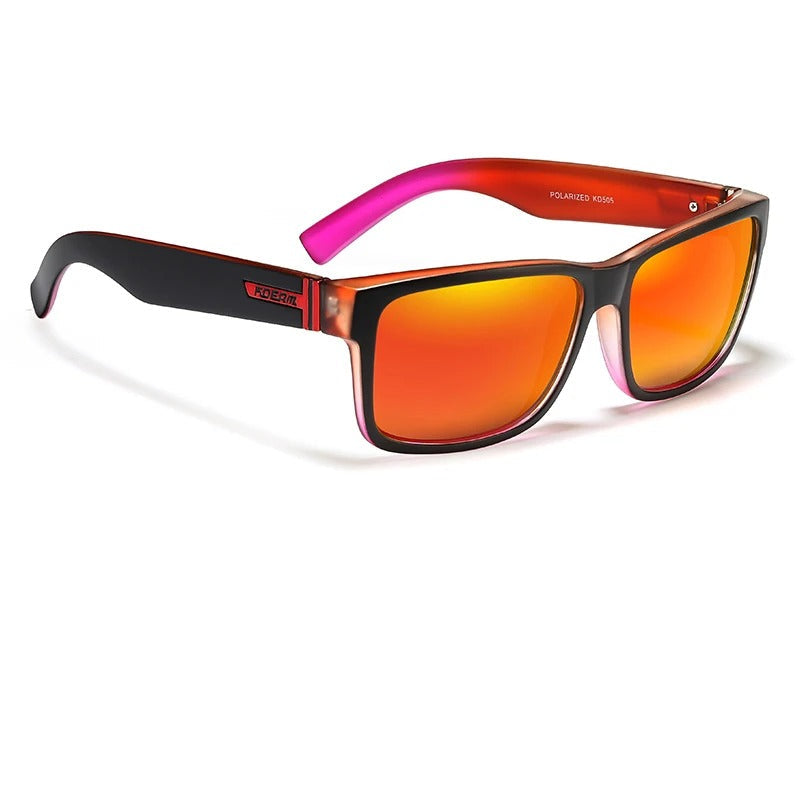 Photochromic Polarized Square Sunglasses