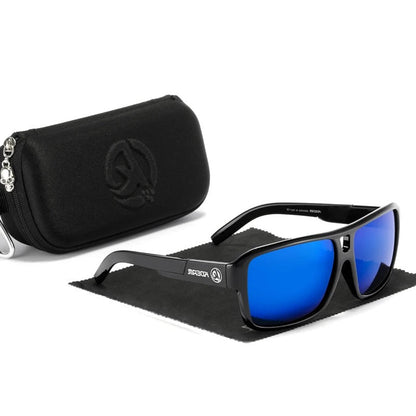 Oversized Mirror Square Sunglasses