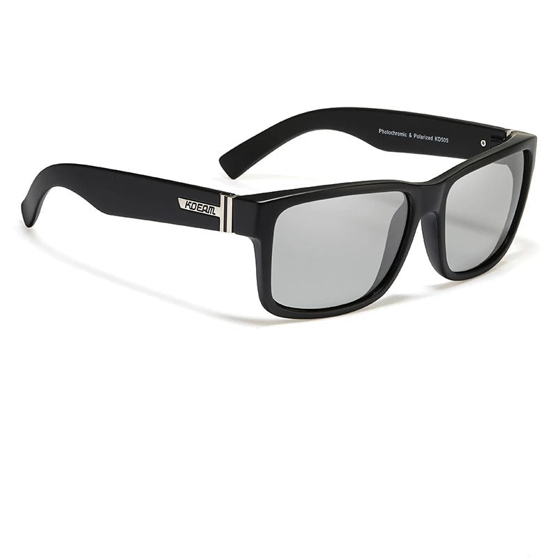 Photochromic Polarized Square Sunglasses