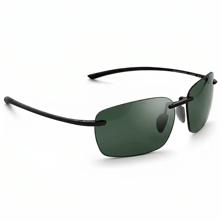 AeroFit RX052 Rimless Polarized Sunglasses | UV400