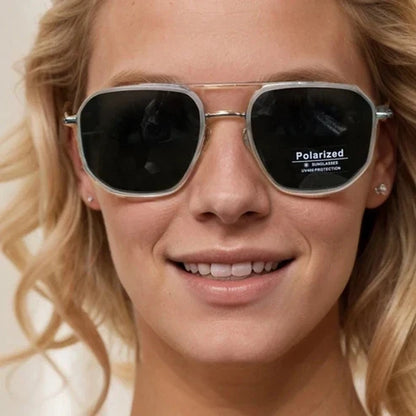 RetroEdge Polarized Vintage Sunglasses