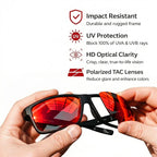AquaStrike Polarized UV400 Sport Sunglasses