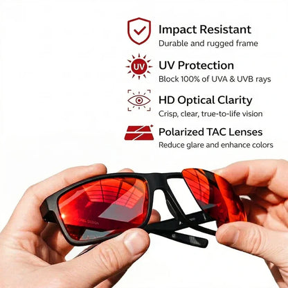 AquaStrike Polarized UV400 Sport Sunglasses