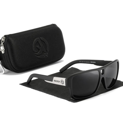 Oversized Mirror Square Sunglasses