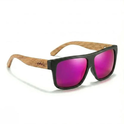 RX516 RetroWood Polarized Sunglasses | UV400