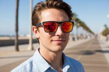 Sports Polarized Square Fishing Sunglasses