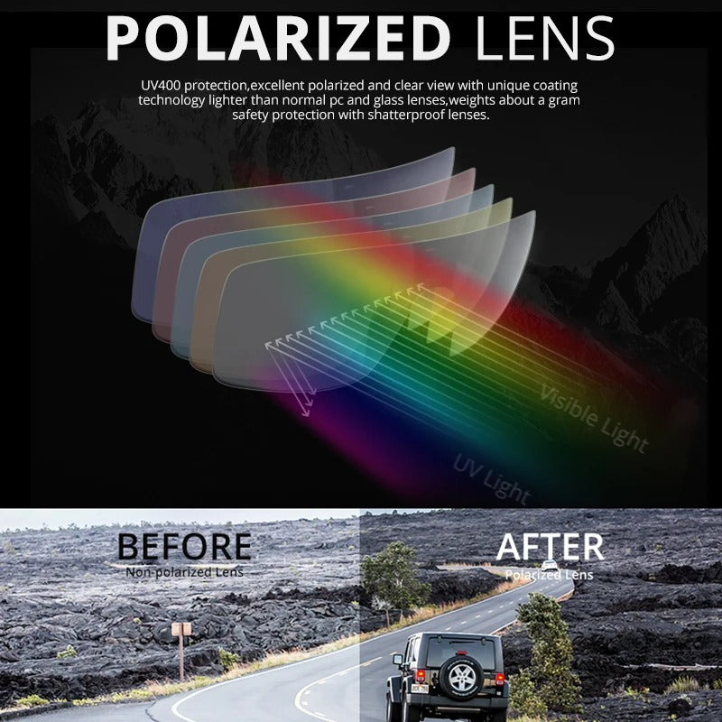 KD2514 Polarized Shield Sunglasses