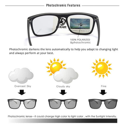 Sports Polarized Square Fishing Sunglasses